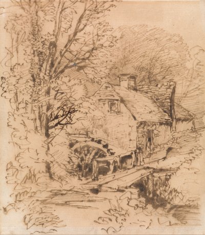Mill near Newbury by Unbekannt Unbekannt